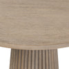 Lexi Fluted Large Side Table W75cm