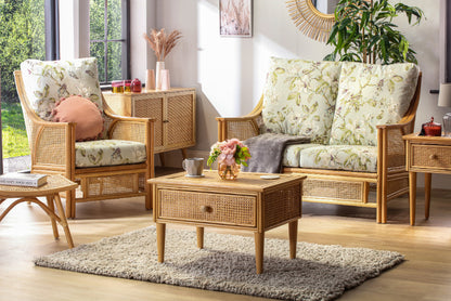 Bennington 2-Seater Cane Sofa