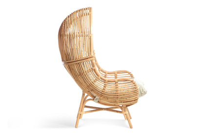 Cocoon Rattan Lounge Chair