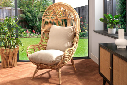 Cocoon Rattan Lounge Chair