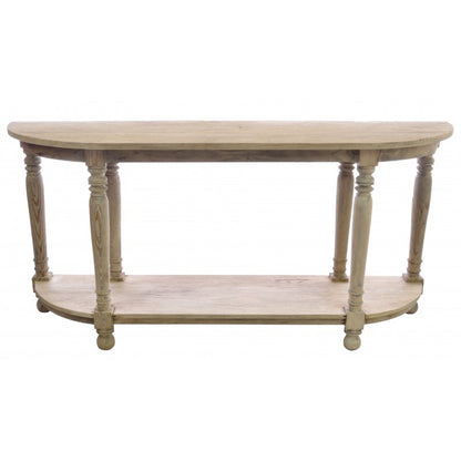 Luna Half-Moon Console Table