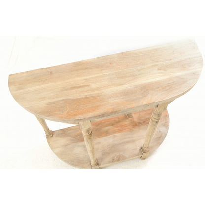 Luna Half-Moon Console Table