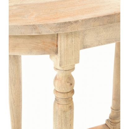 Luna Half-Moon Console Table