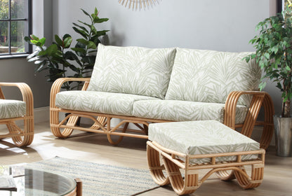 Edda 3-Seater Wicker Sofa