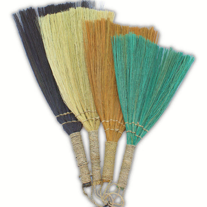 Set of 4 Pampas Fan Brooms