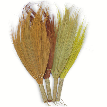 Set of 4 Bohemian Pampas Brooms