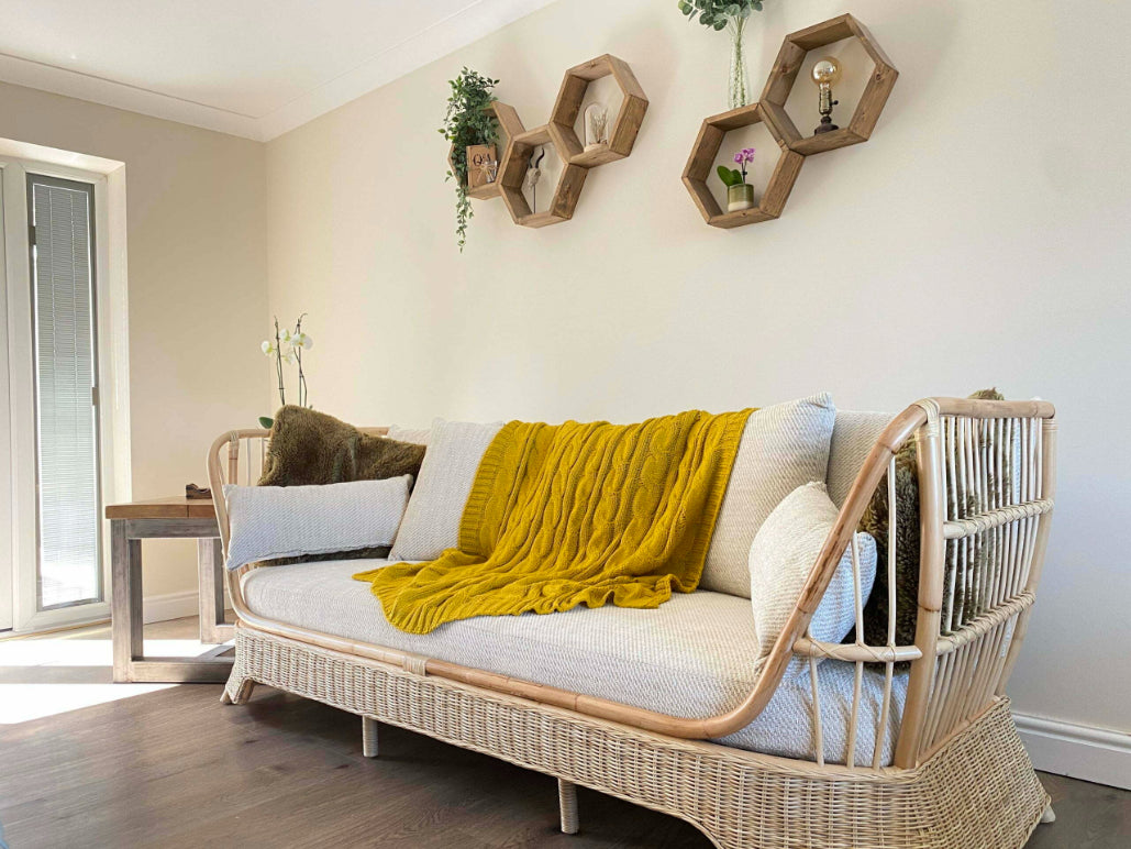 Gypsy 3-Seater Rattan Sofa