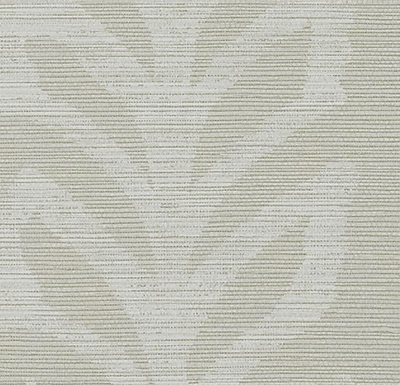 Thibaut Evia Wallpaper in Grey and White T10906