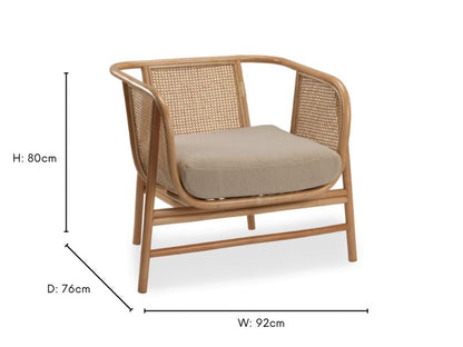 Björn Rattan Accent Chair