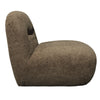 Sienne Oversized Swivel Chair in Boucle