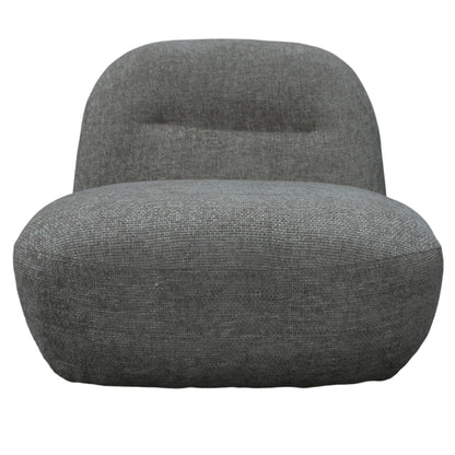 Sienne Oversized Swivel Chair in Boucle