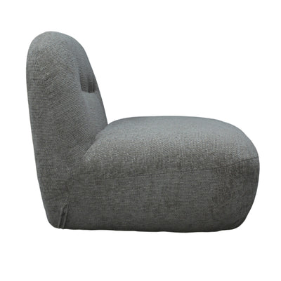 Sienne Oversized Swivel Chair in Boucle