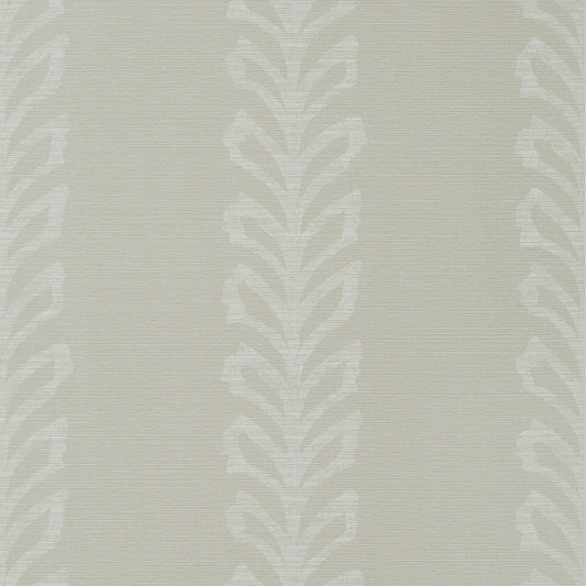 Thibaut Evia Wallpaper in Grey and White T10906