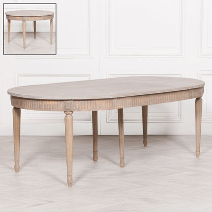 Pura Interiors Margaux Extendable Dining Table