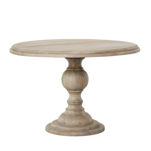 Pura Interiors Rustic Cedar Wood Round Dining Table