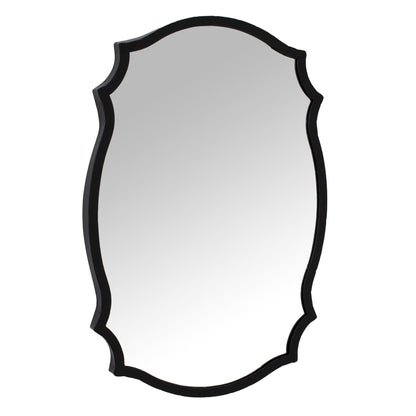 Giselle Black Ornate Wall Mirror