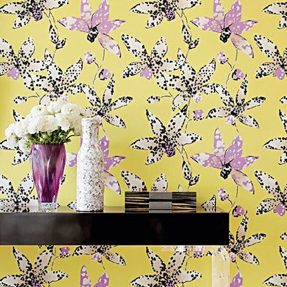 Anna French Spotted Orchid Wallpaper AT6044, AT6045, AT6046, AT6047