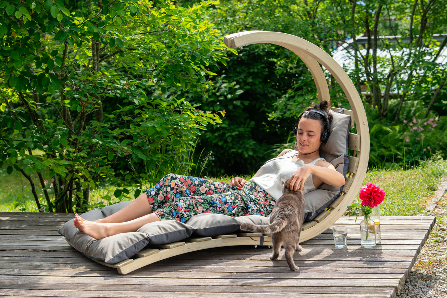 Outdoor Hanging Swing Lounger