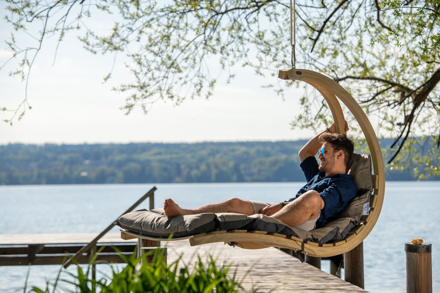 Outdoor Hanging Swing Lounger