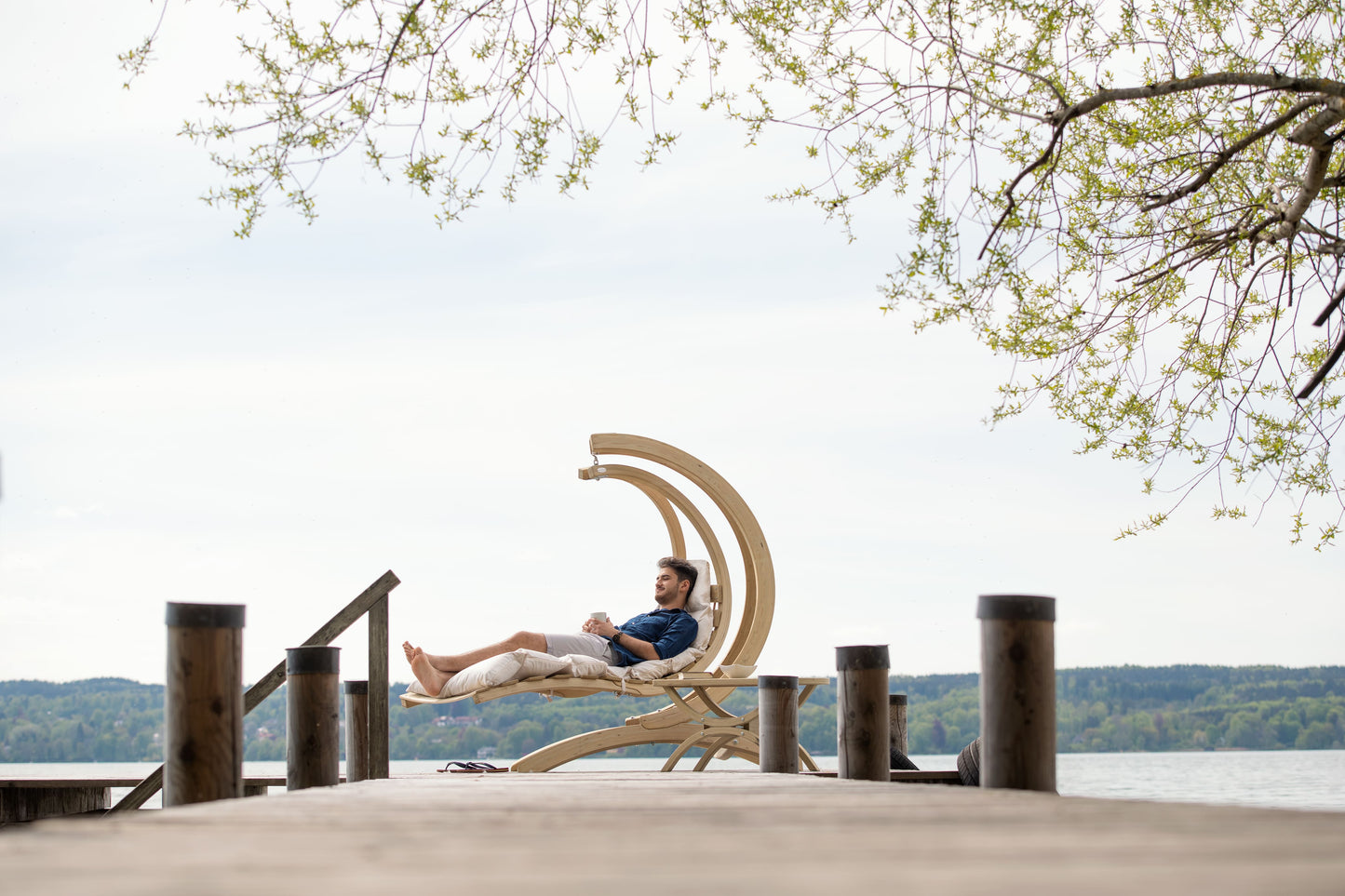 Outdoor Hanging Swing Lounger