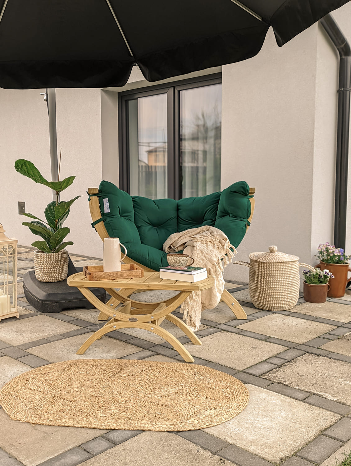 Globo Siena Tavolino Outdoor Side Table