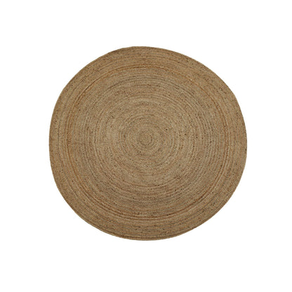 Agra Handspun Jute Rug | Round