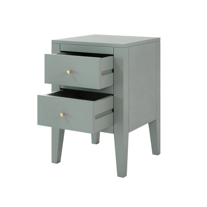 Alton Two-Drawer Bedside Table