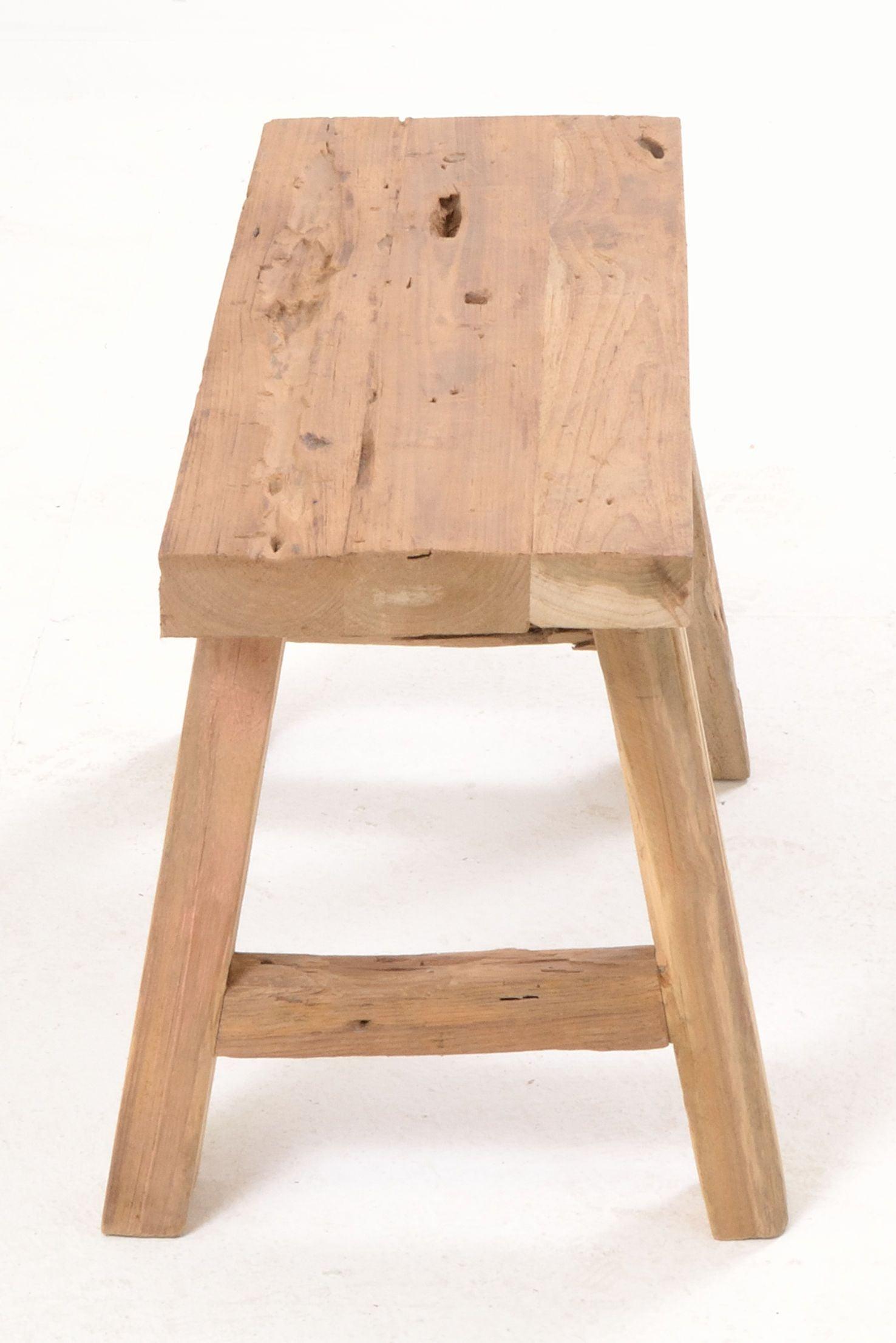 Coastal Living Large Rustic Stool 70cm