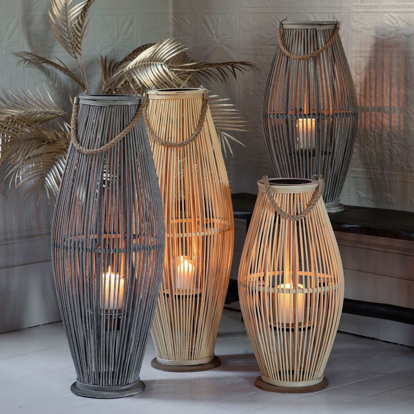 Terra Rio Design Bayu Rattan Lantern