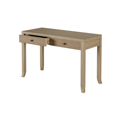 Rustic Witley Desk | Grey Aged Oak