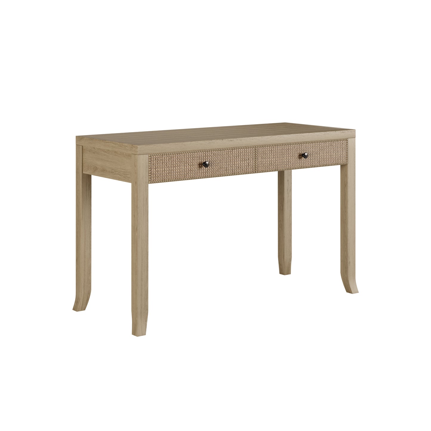 Rustic Witley Desk | Grey Aged Oak