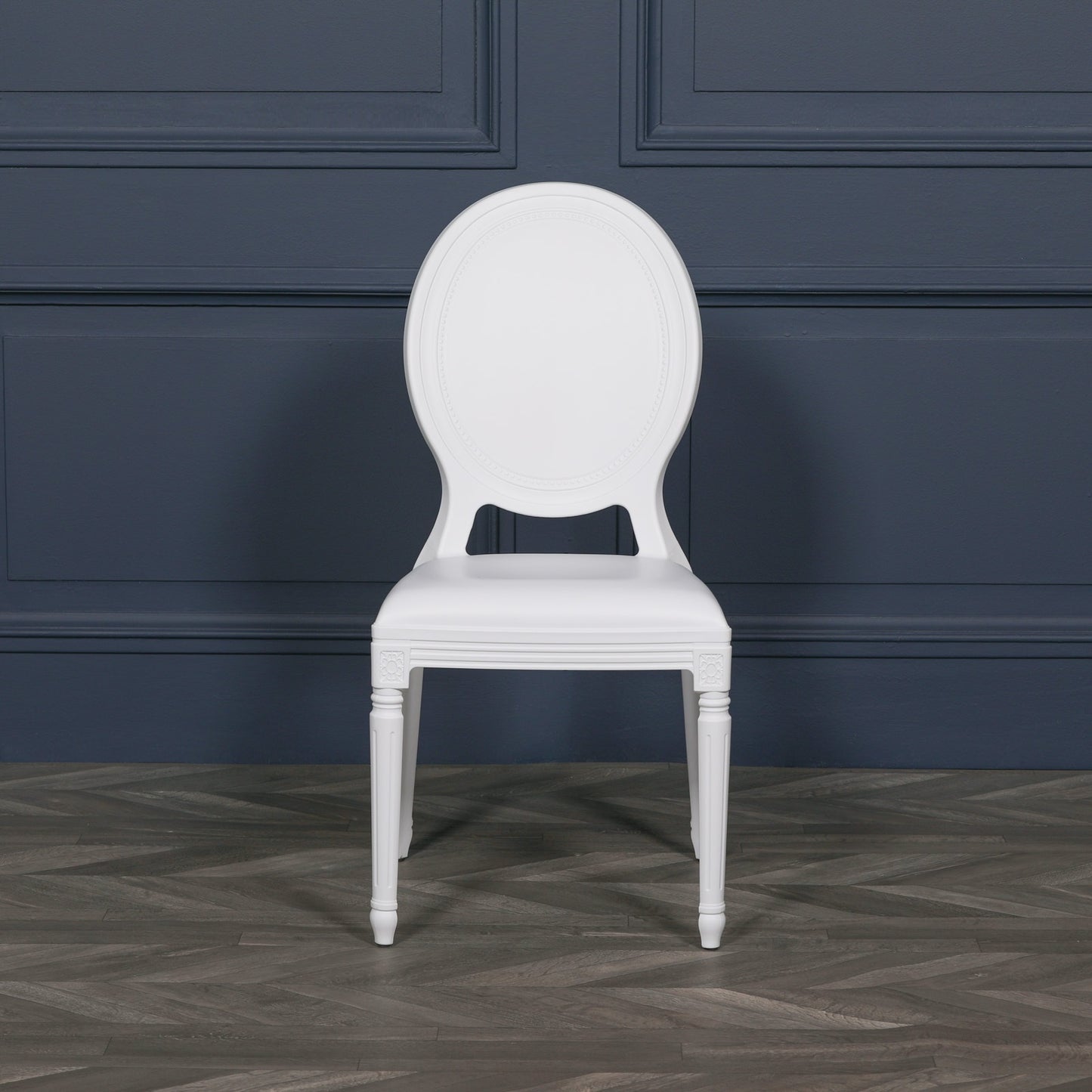 Pura Interiors Louis Dining Chair | White