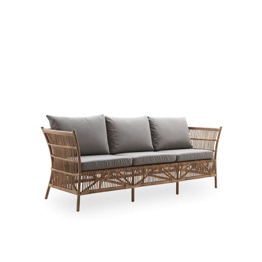 Sika Design Donatello 3-Seater Rattan Sofa