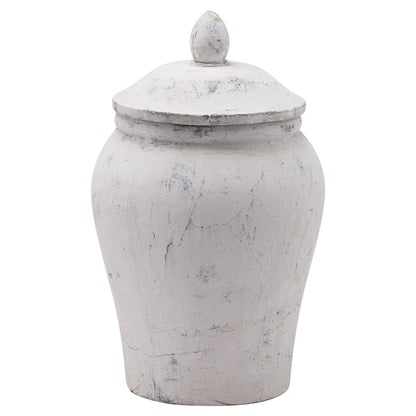 Earthy Ceramic Stone Ginger Jar