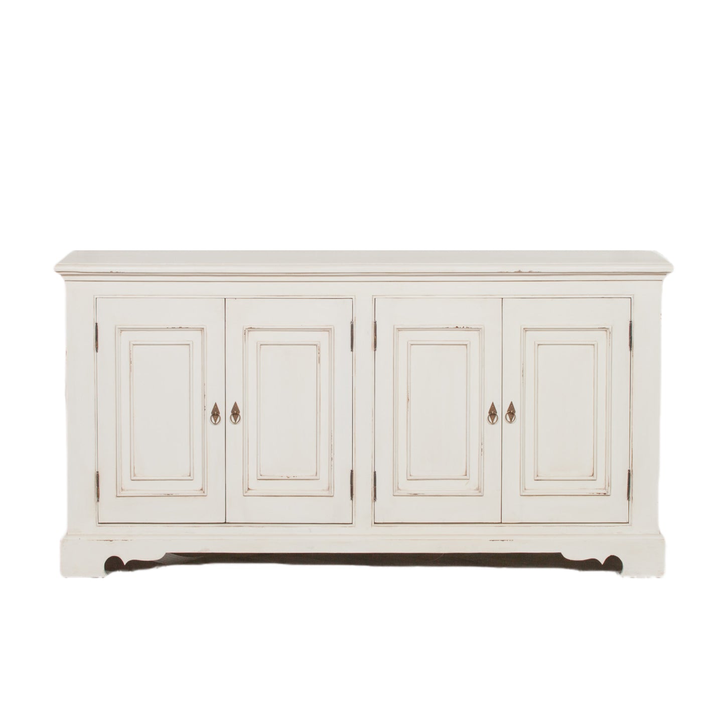 Pura Interiors French Classical Whitewashed Sideboard 200cm