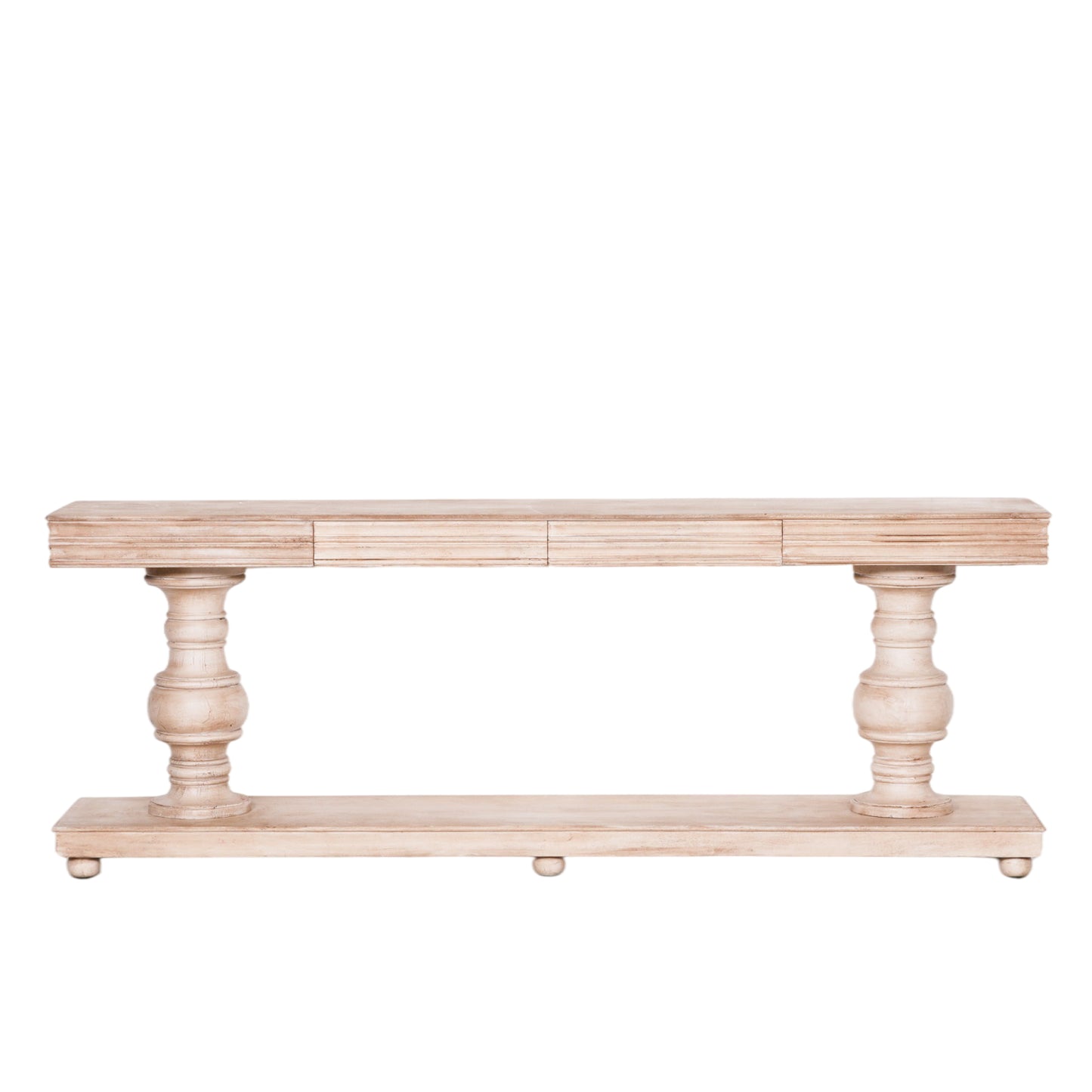 Pura Interiors Blanca Distressed Console Table | 240cm