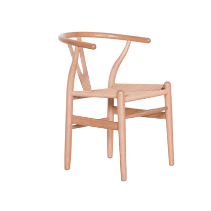 Pura Interiors Berggren Wishbone Dining Chair | Natural Tan