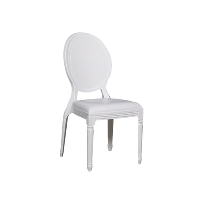 Pura Interiors Louis Dining Chair | White