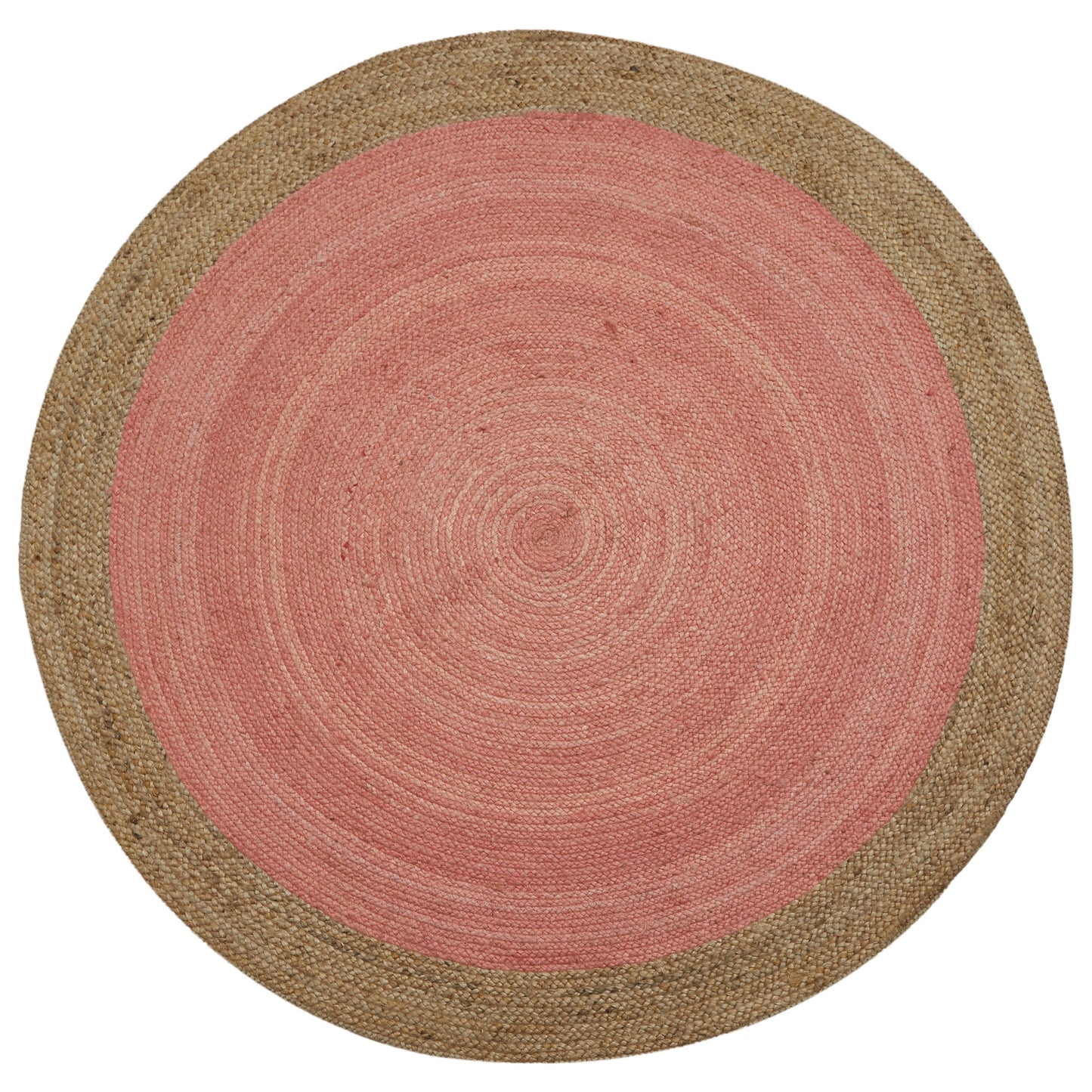 Jaipur Handspun Two-Tone Jute Rug | Round