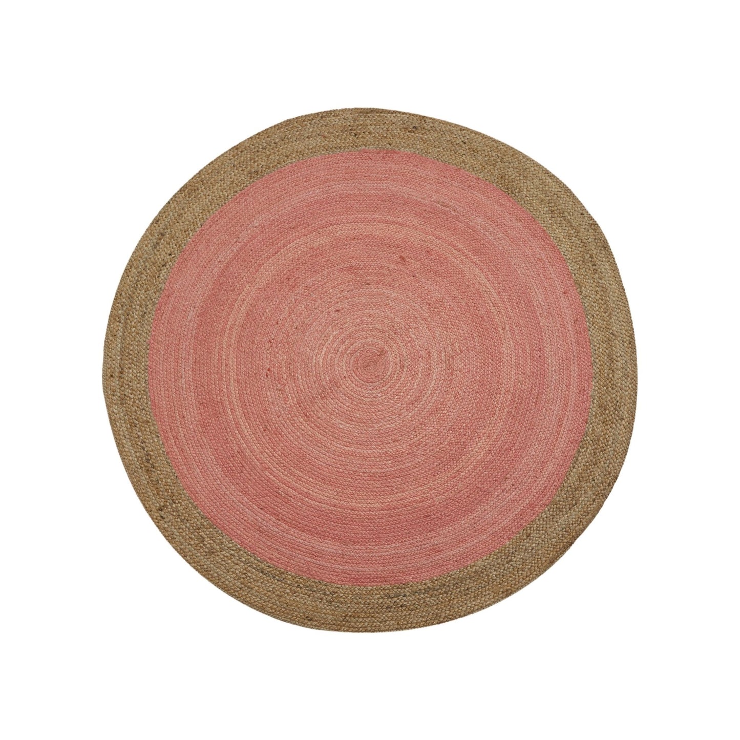 Jaipur Handspun Two-Tone Jute Rug | Round