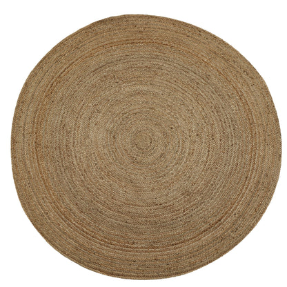 Agra Handspun Jute Rug | Round