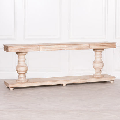 Pura Interiors Blanca Distressed Console Table | 240cm