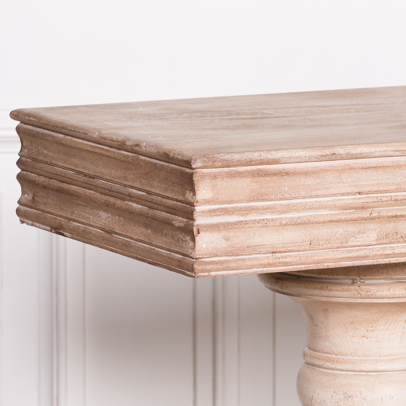 Pura Interiors Blanca Distressed Console Table | 240cm