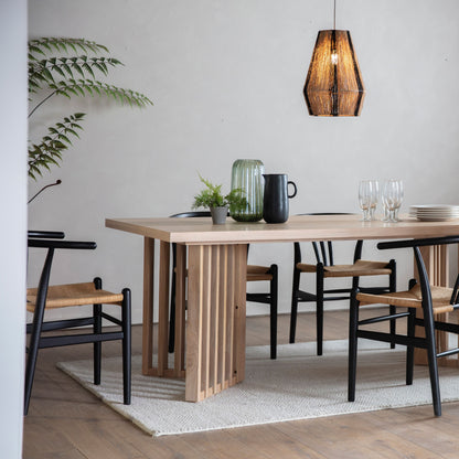 Kyoko Japandi Oak Dining Table