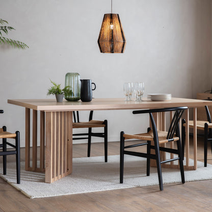 Kyoko Japandi Oak Dining Table