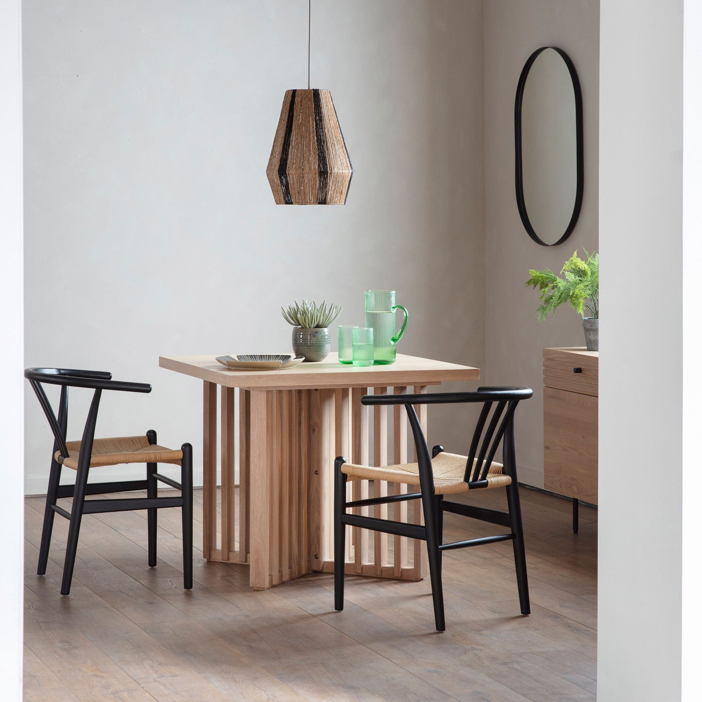 Kyoko Japandi Oak Dining Table