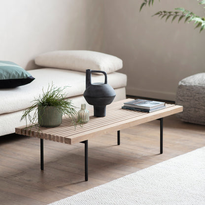 Kyoko Japandi Coffee Table | Rectangular