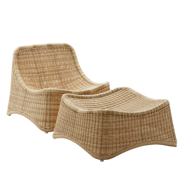 Sika-Design Exterior | Nanna Ditzel Chill Lounge Chair & Footstool