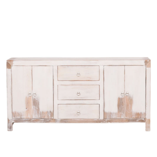 Pura Interiors Naomi Sideboard | Distressed White