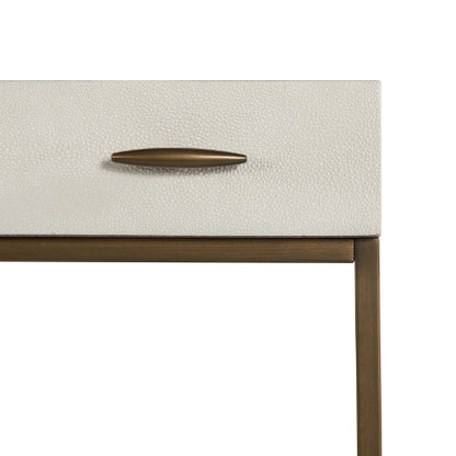 Hampton Faux Shagreen Console Table | 122cm